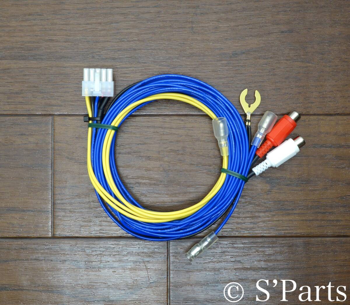 カロッツェリア 1.25Sq強化タイプ BELDEN1503A RCA仕様 TS-WX400DA・TS-WX400AS用 電源コード