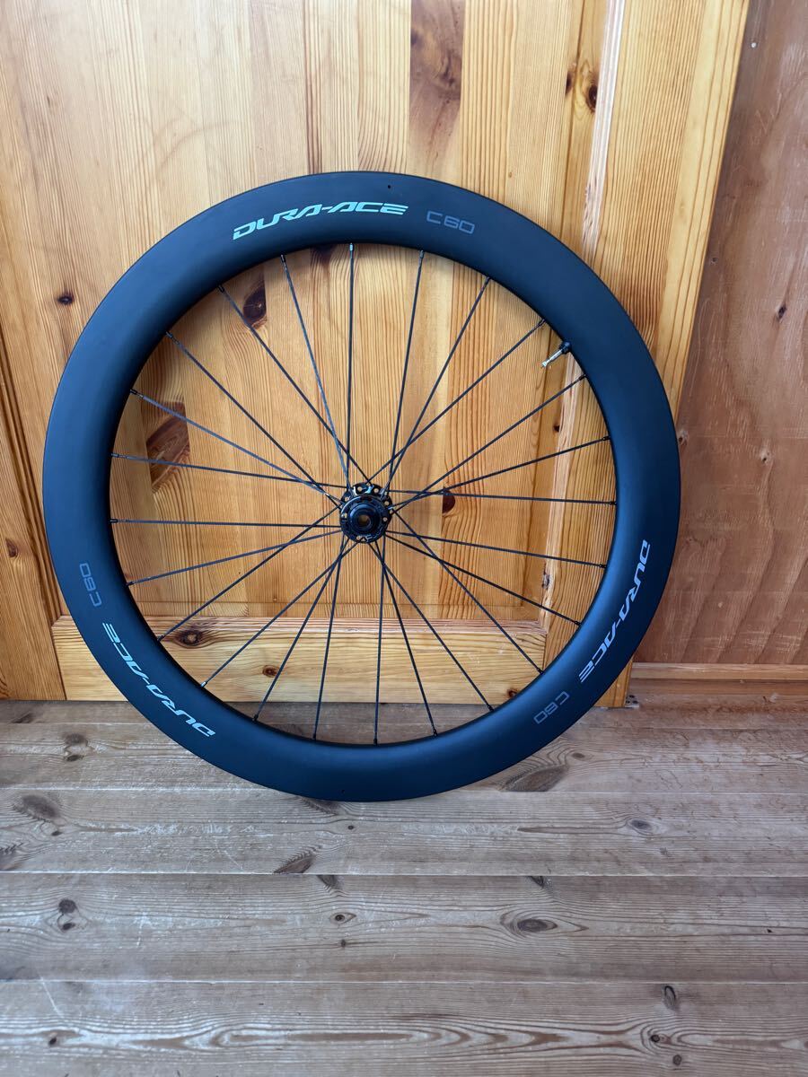 美品 Dura-ace 9270 c60フロントホイール TL