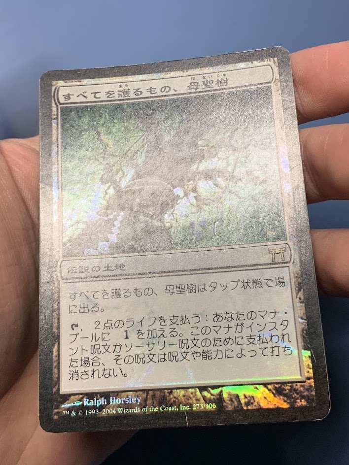 MTG すべてを護るもの、母聖樹/Boseiju, Who Shelters All foil MTG すべてを護るもの、母聖樹/Boseiju, Who Shelters All foil