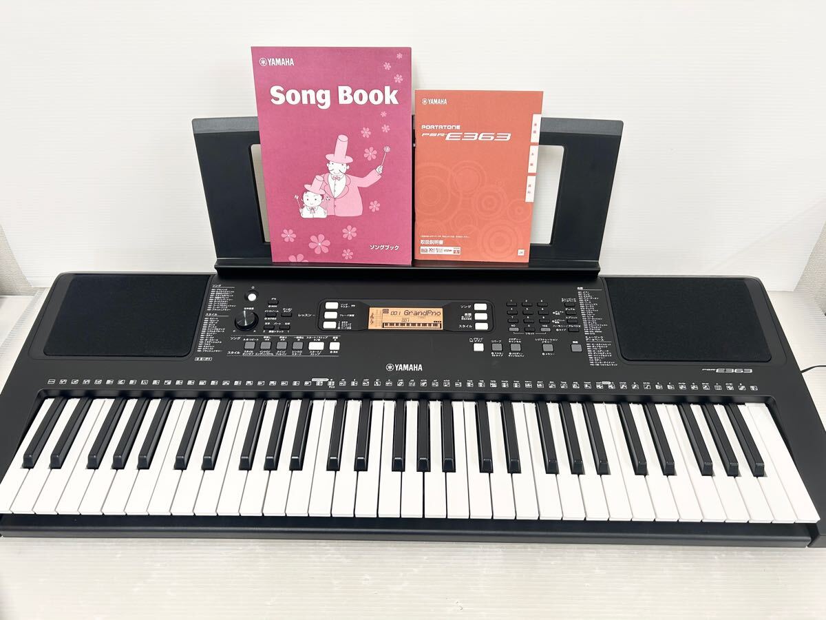 YAMAHA/ヤマハ 61鍵盤 電子キーボード (PSR-E363) 2017年製 外箱 YAMAHA/ヤマハ 61鍵盤 電子キーボード (PSR-E363) 2017年製 外箱