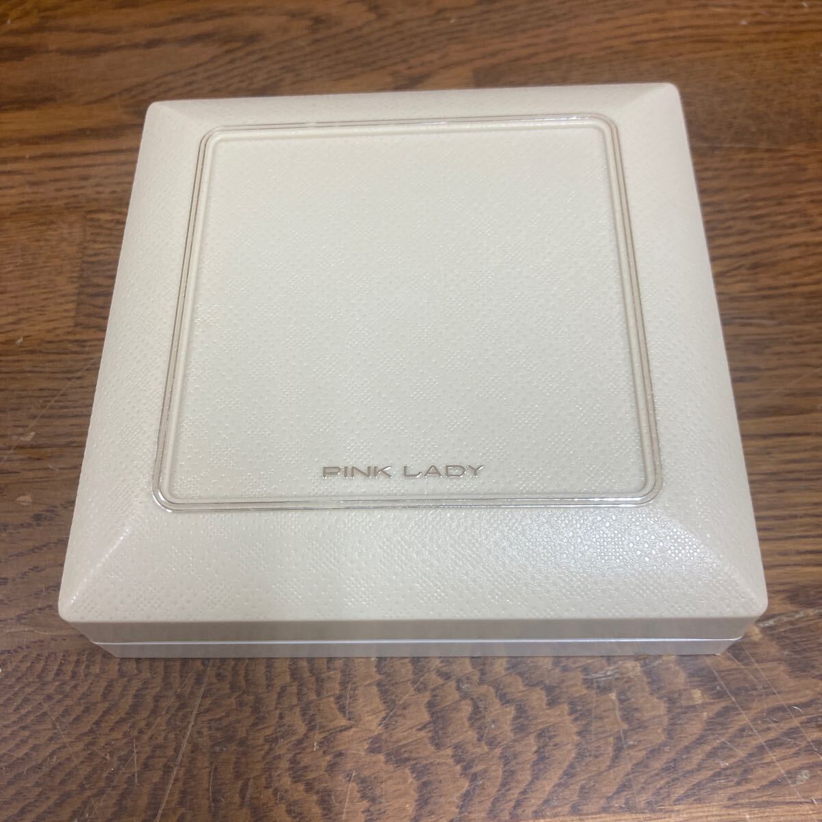 【CROWN PINKLady コンパクトケース】手鏡 當時物 コスメティック ケース ファッション【B7-1①】0204