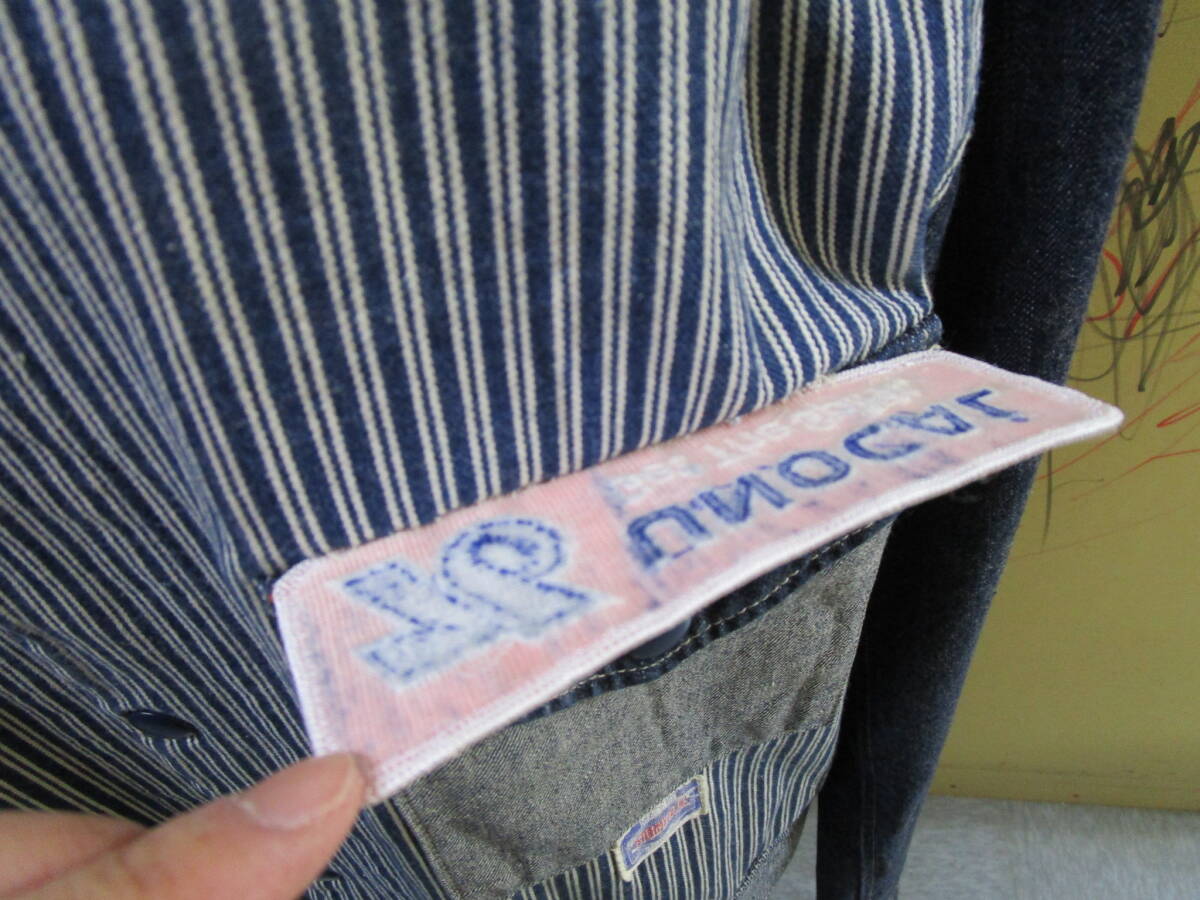 【フェローズ　ストライプ　ジャケット?】ファッション　メンズ　ROAD RUNNER　刺繍　日本制　【C8-3②】20250221