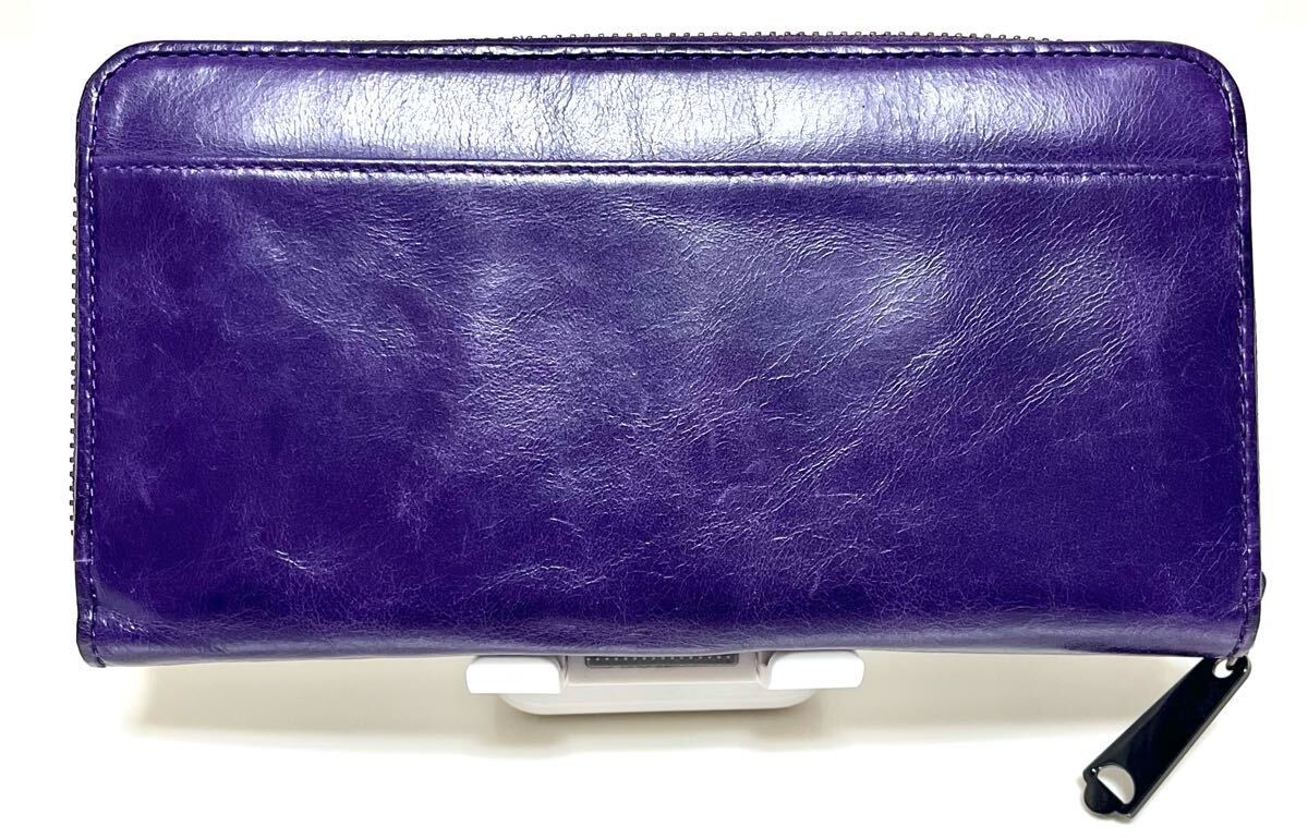 新品未使用】ANNA SUI 財布 ラウンドファスナー 蝶 パープル 紫 新品未使用】ANNA SUI 財布 ラウンドファスナー 蝶 パープル 紫