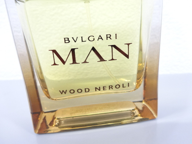 残量9割以上 ほぼ満量 BVLGARI ブルガリ MAN WOOD NEROLI マン