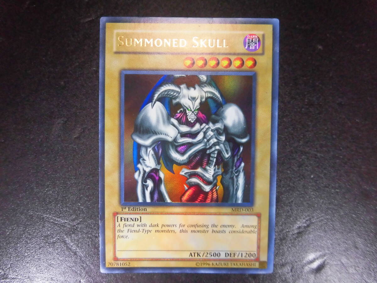 遊戯王 Summoned Skull 1st Editionデーモンの召喚 英語版 海外 遊戯王 Summoned Skull 1st Editionデーモンの召喚 英語版 海外