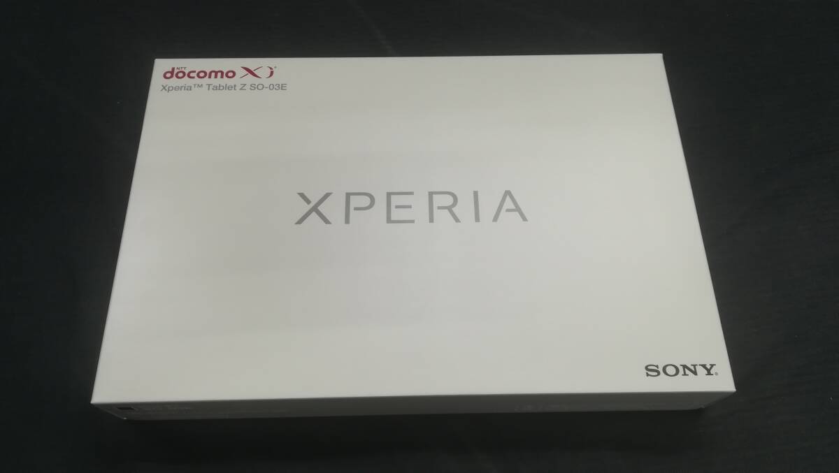 ☆【未使用?】SONY docomo Xperia Tablet Zシリーズ SO-03E RAM/2GB ROM/32GB 10.1インチ Android タブレット
