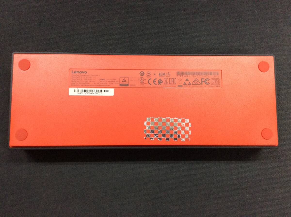 *[ хорошая вещь / рабочий товар!]Lenovo ThinkPad Thunderbolt3 Dock Gen2 DK1841dok