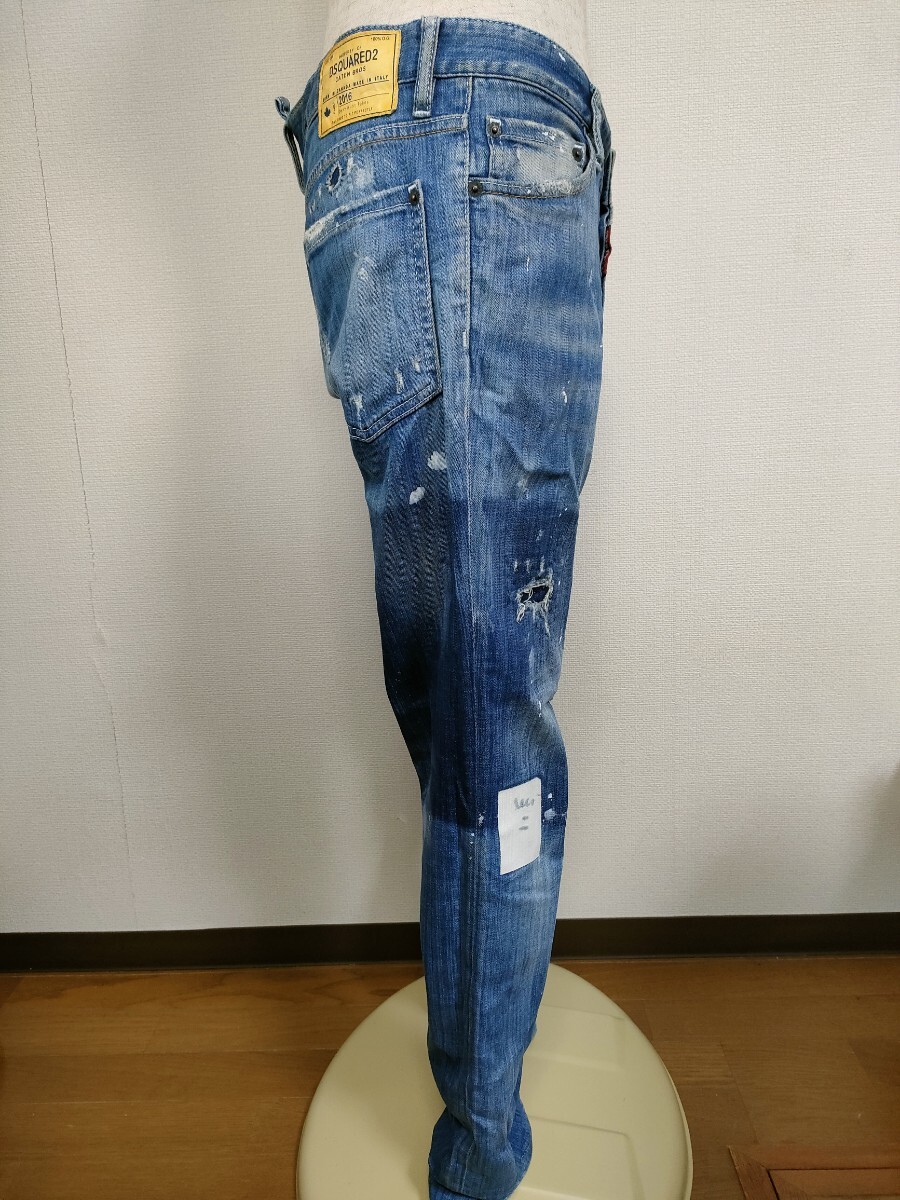 1円〜 DSQUARED2 ディースクエアード デニム パンツ ダメージ 1円〜 DSQUARED2 ディースクエアード デニム パンツ ダメージ