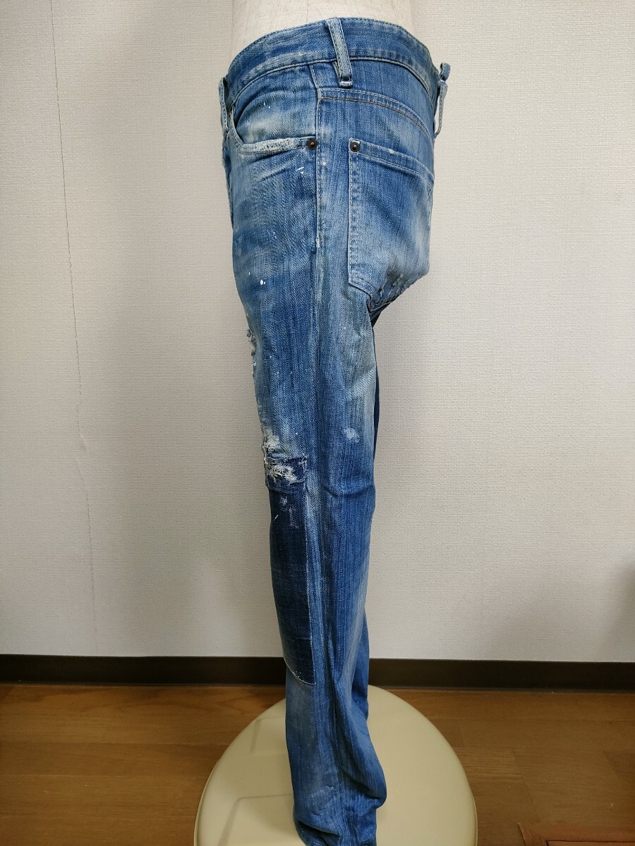 1円〜 DSQUARED2 ディースクエアード デニム パンツ ダメージ 1円〜 DSQUARED2 ディースクエアード デニム パンツ ダメージ