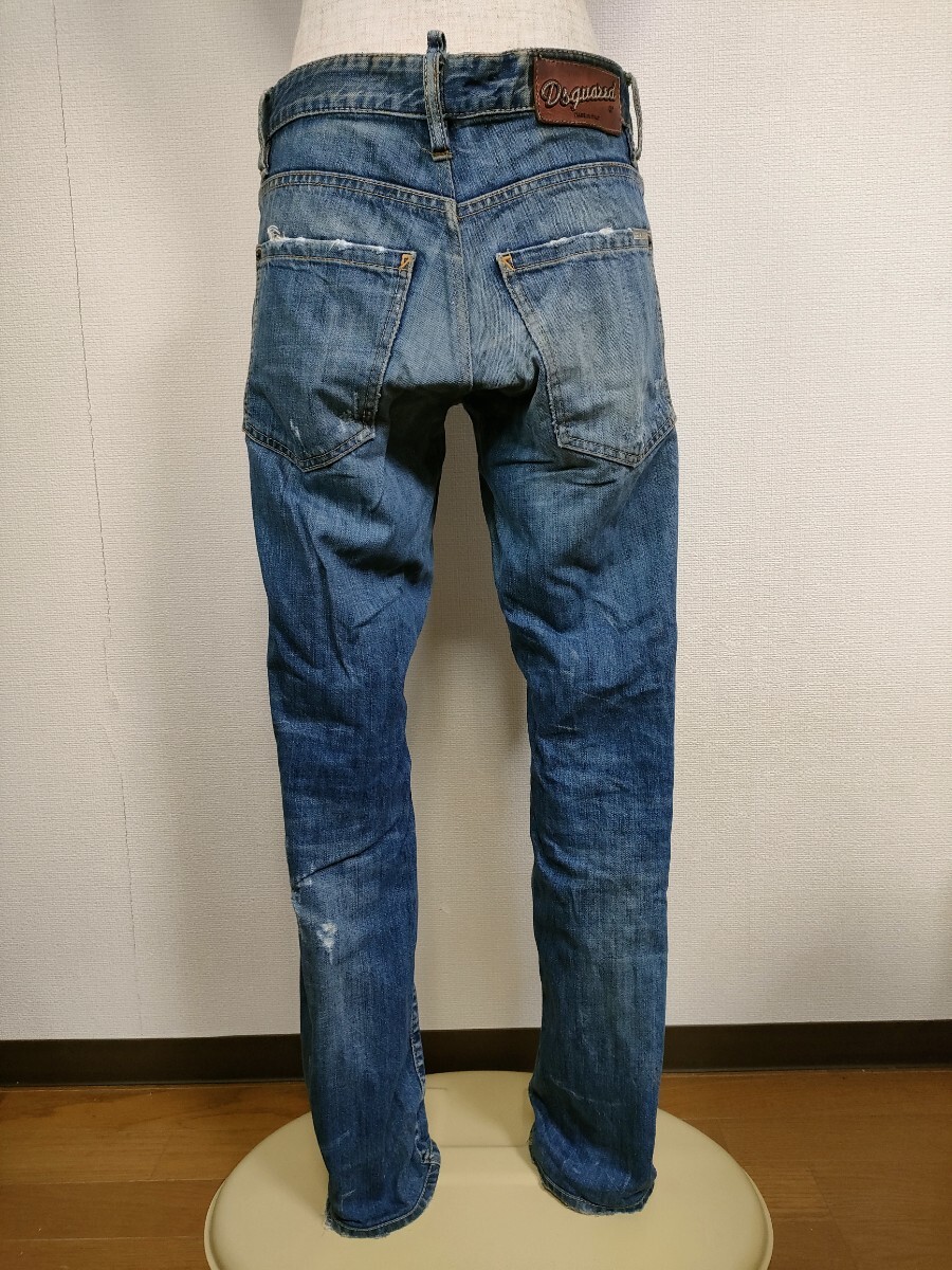 1円〜 DSQUARED2 ディースクエアード デニム パンツ ダメージ 1円〜 DSQUARED2 ディースクエアード デニム パンツ ダメージ