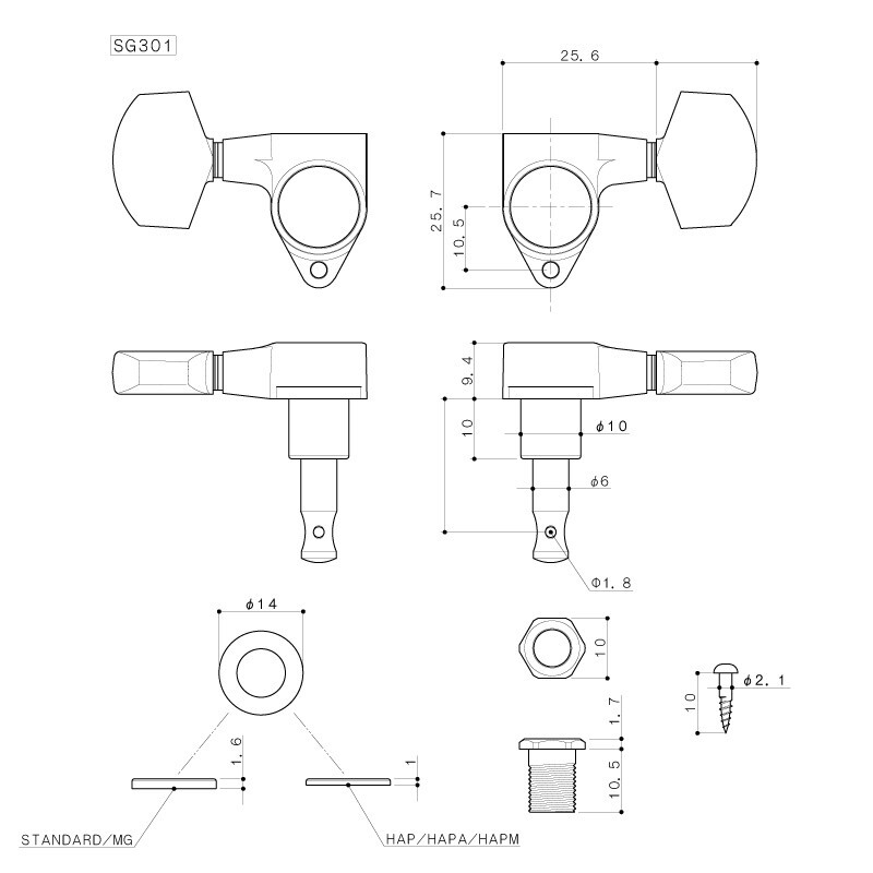 GOTOH SG301-20 GG Gold отделка ( экспресс доставка на дом A)