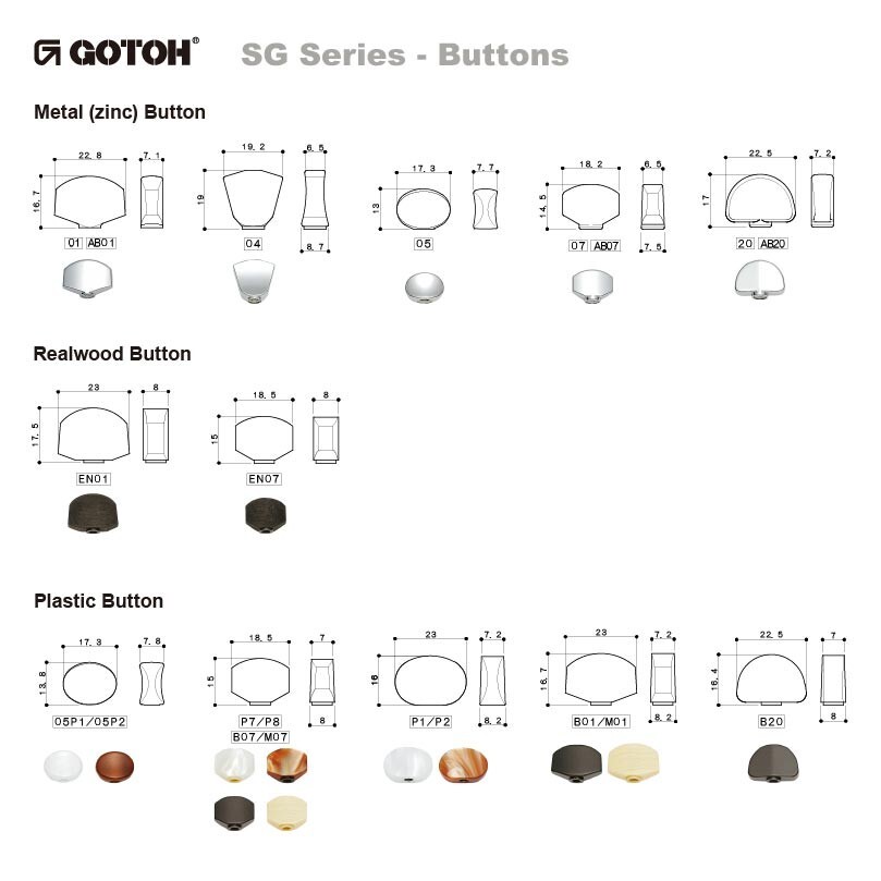 GOTOH SG301-20 GG Gold отделка ( экспресс доставка на дом A)