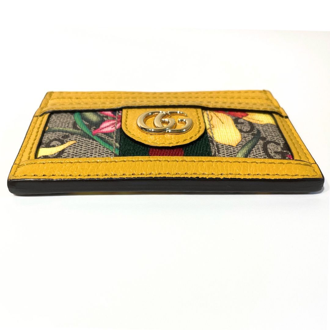 鑑定済】GUCCI グッチ フローラ オフィディア GG パスケース 鑑定済】GUCCI グッチ フローラ オフィディア GG パスケース