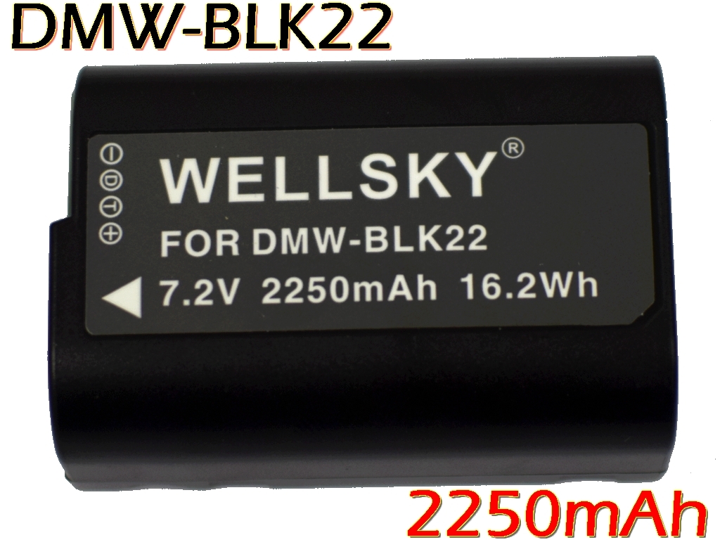 DMW-BLK22 新品 互換バッテリー 2個(gè) + DMW-BTC15 Type C USB 急速 互換充電器 バッテリーチャージャー 1個(gè) Panasonic DC-G9 PRO II 