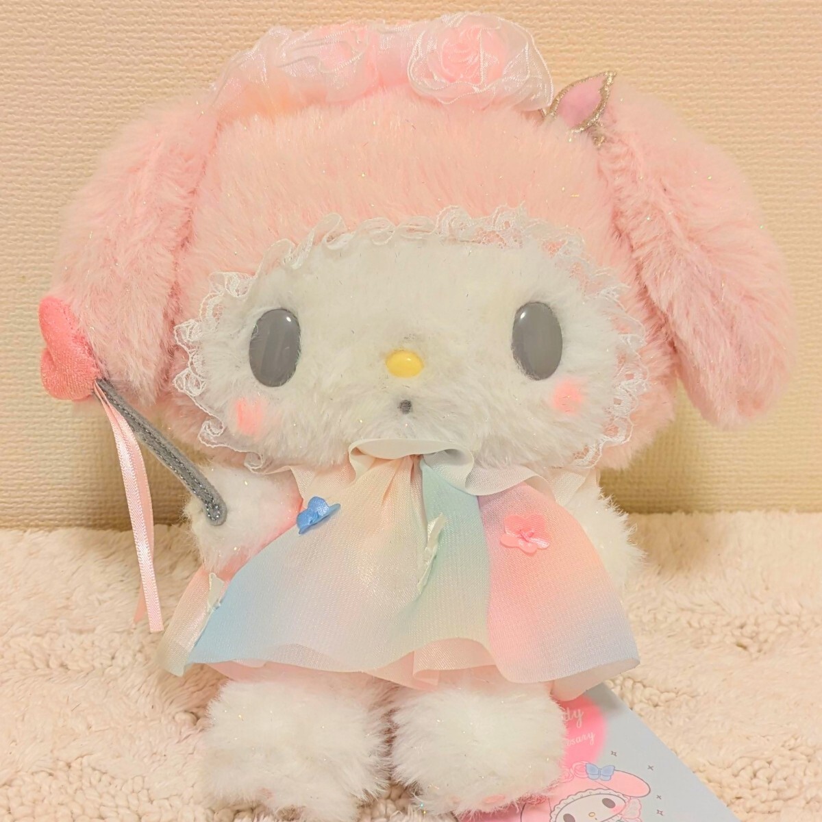 虹 ぬいぐるみ マイメロディ アニバーサリーショップ限定 虹 ぬいぐるみ マイメロディ アニバーサリーショップ限定