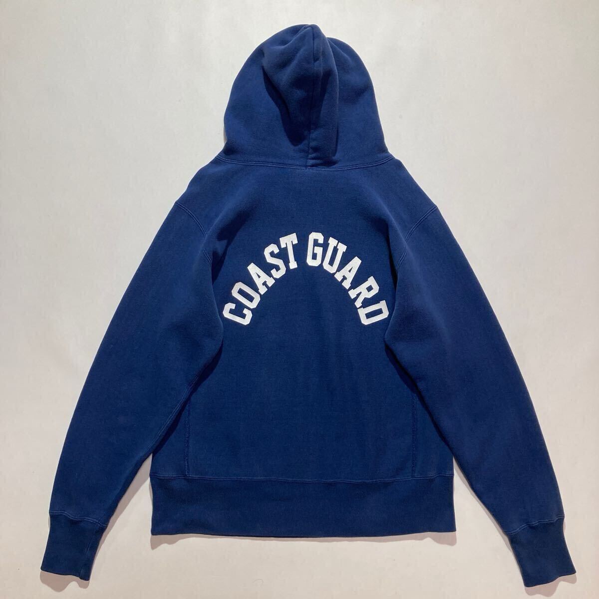 良好♪チャンピオン COAST GUARD リバースウィーブ パーカー M 良好♪チャンピオン COAST GUARD リバースウィーブ パーカー M