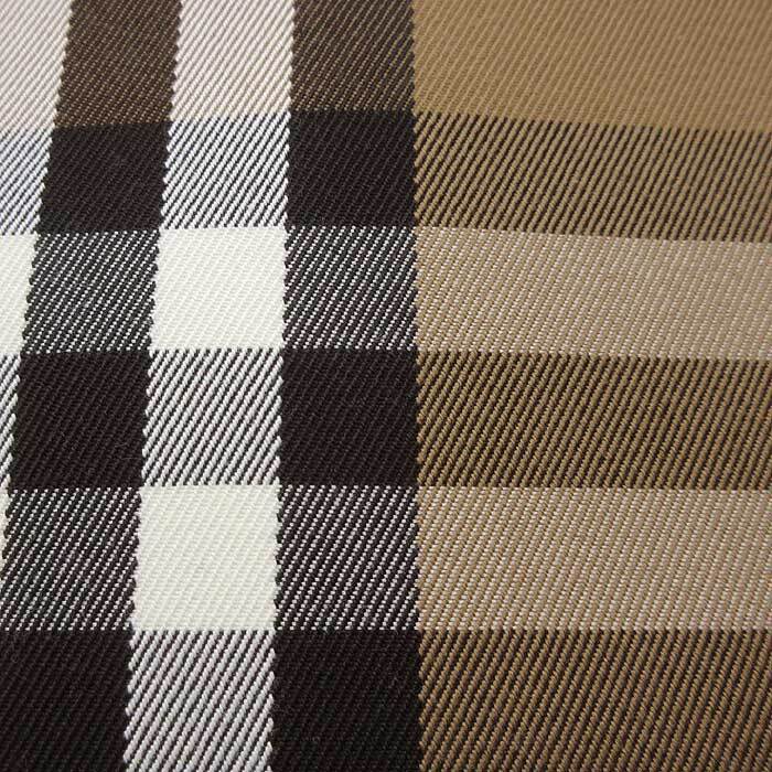 バーバリー ショルダーバッグ BURBERRY LONDON コットン レザー チェック柄 斜め掛け 8084499 CHESTNUT BEIGE アウトレット レディース_画像5