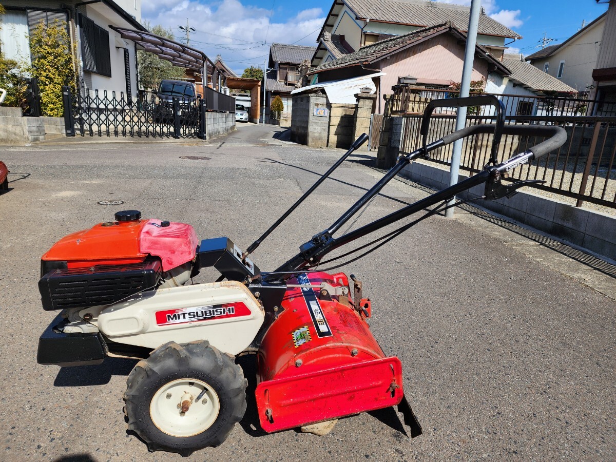 三菱 MMR60 手押し歩行型 耕運機 管理機 家庭菜園 ミニ耕運機