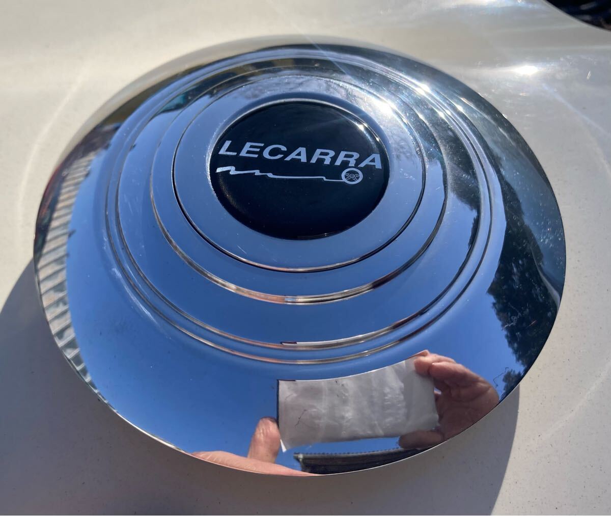 当時物！希少レア！レカラ ビレッド フルカバー ステアリング