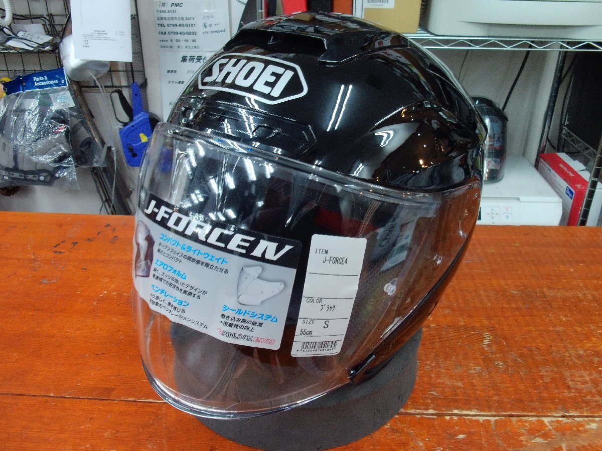 ショウエイ　J-Force4 ブラック　サイズS　新品！