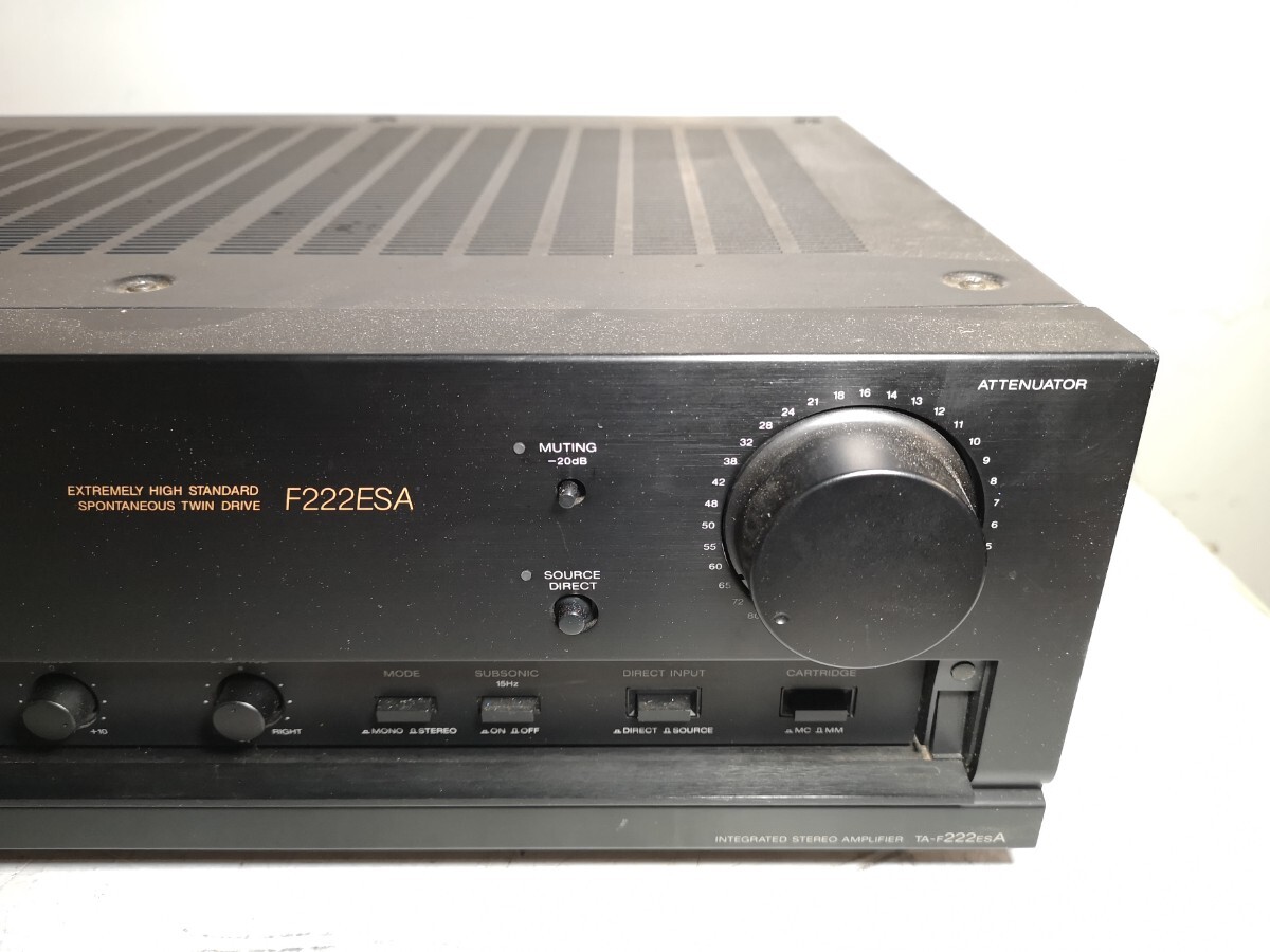 SONY TA-F222ESA プリメインアンプ ジャンク0051