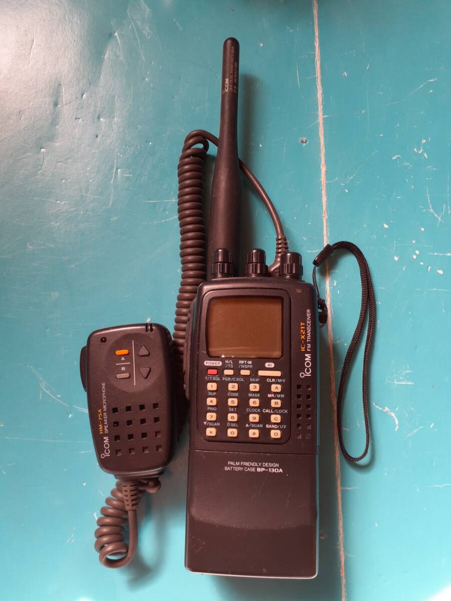 ICOM 430/1200MHz帯 FMハンディトランシーバー IC-X21T Yahoo!オークション - アイコム IC-X21T 430/1200MHz FMデュアル