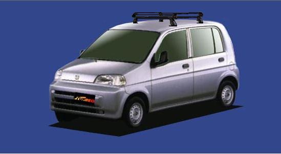 ★TUFREQ ルーフキャリア ライフ JB1/JB2/JB3/JB4 ルーフレール無車用/P+シリーズ 長さ：ショート PE22A1+