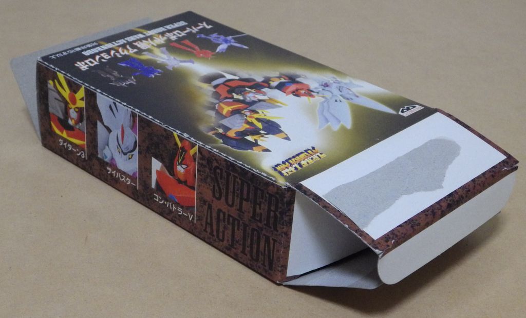 【未使用】「スーパーロボット大戦 アクションロボ コン?バトラーV（クリア版）」[バンプレスト] コンバトラーV 1997年