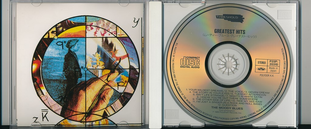 THE MOODY BLUES / ムーディー・ブルース・グレイテスト・ヒッツ /中古CD!!76222_画像2