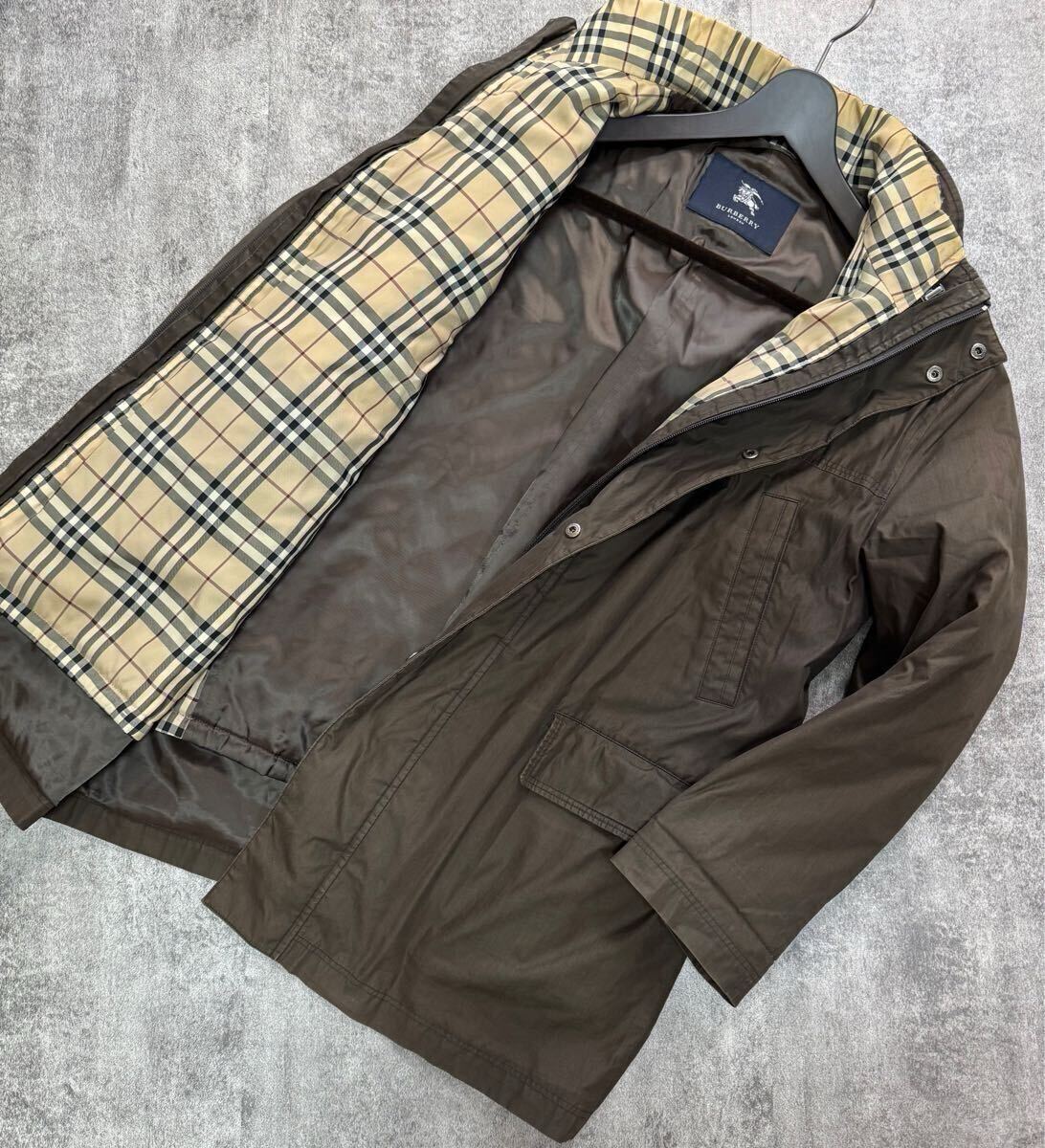 希少 XL相当」BURBERRY LONDON【究極の極暖】バーバリーロンドン 希少 XL相当」BURBERRY LONDON【究極の極暖】バーバリーロンドン
