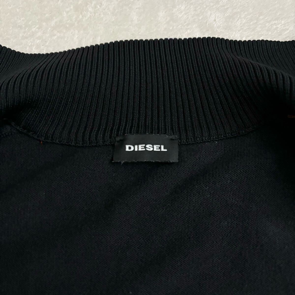 未使用級 ディーゼル【名作】 DIESEL ドライバーズニット ジップ 未使用級 ディーゼル【名作】 DIESEL ドライバーズニット ジップ