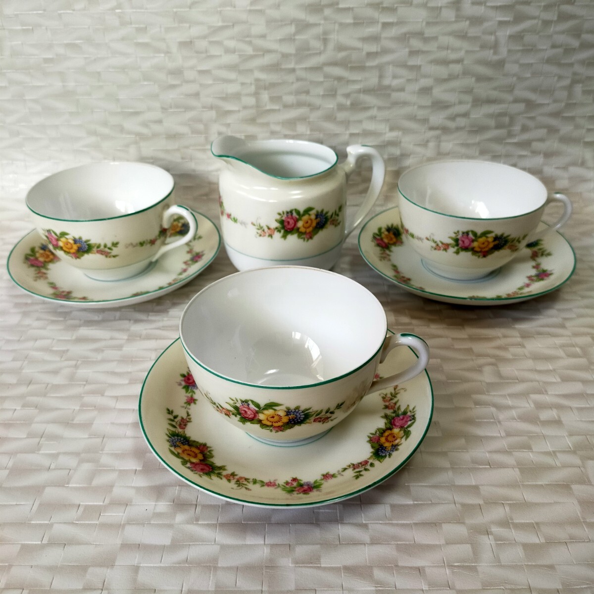 NORITAKE オールドノリタケ 日本陶器会社 ヤジロベー印 カップ NORITAKE オールドノリタケ 日本陶器会社 ヤジロベー印 カップ