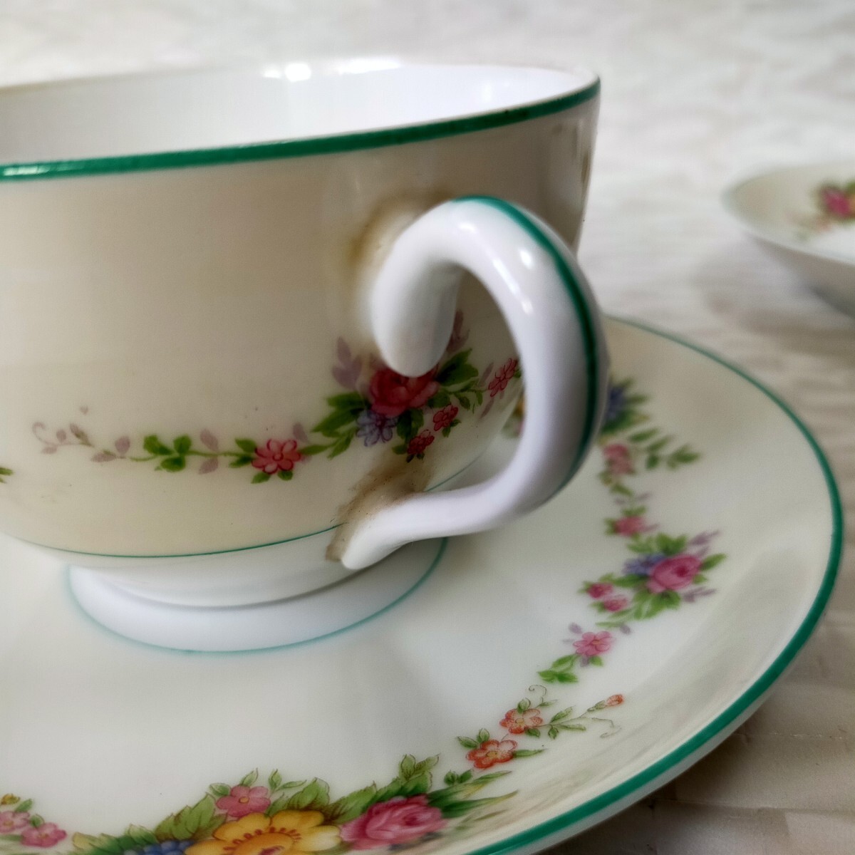 NORITAKE オールドノリタケ 日本陶器会社 ヤジロベー印 カップ NORITAKE オールドノリタケ 日本陶器会社 ヤジロベー印 カップ