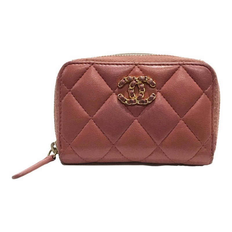 CHANEL シャネル コインケース マトラッセ 小銭入れ くすみ CHANEL シャネル コインケース マトラッセ 小銭入れ くすみ