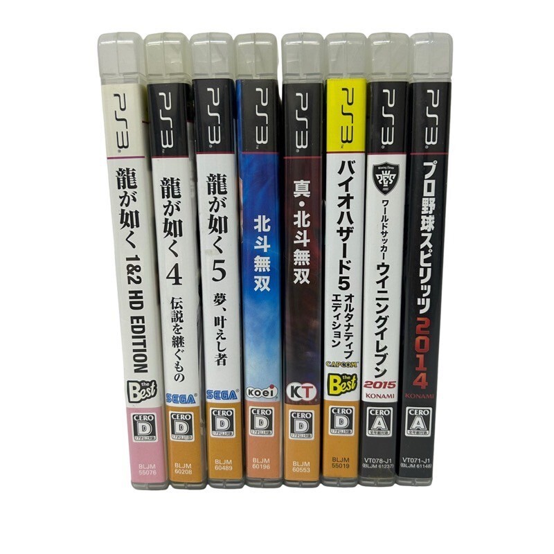 PS3 продажа комплектом 8 шт. комплект игра soft дракон . в качестве север . единственный в своем роде Vaio риск Winning Eleven и т.п. полный комплект [ б/у ] 42502K38
