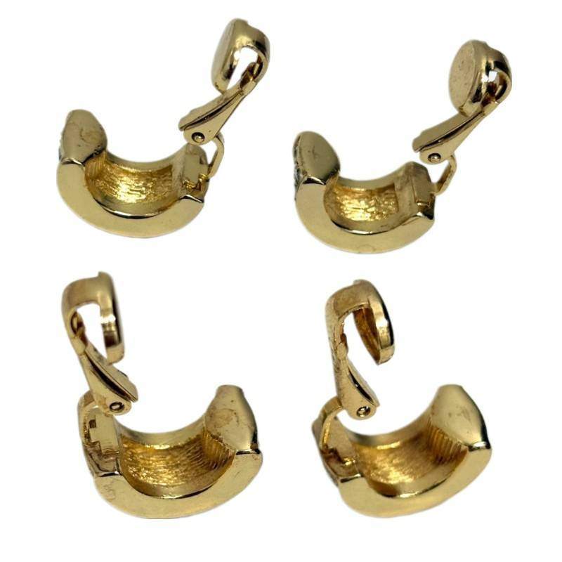 Christian Dior Christian Dior серьги Gold kalaCD Logo женский аксессуары [ б/у ] 32502K6U
