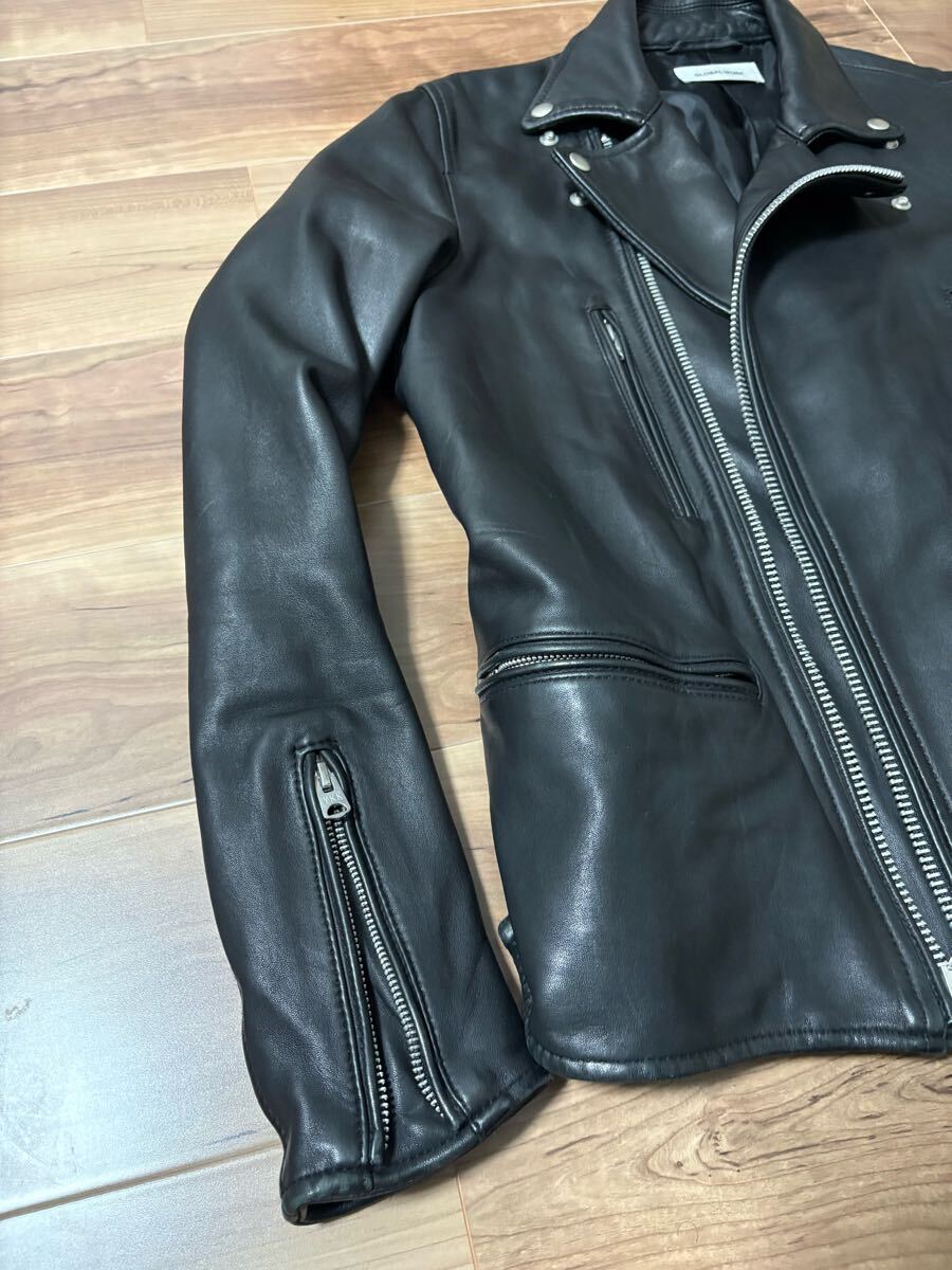 美品 GLOBAL WORK グローバルワーク ラムレザーダブルライダース 美品 GLOBAL WORK グローバルワーク ラムレザーダブルライダース