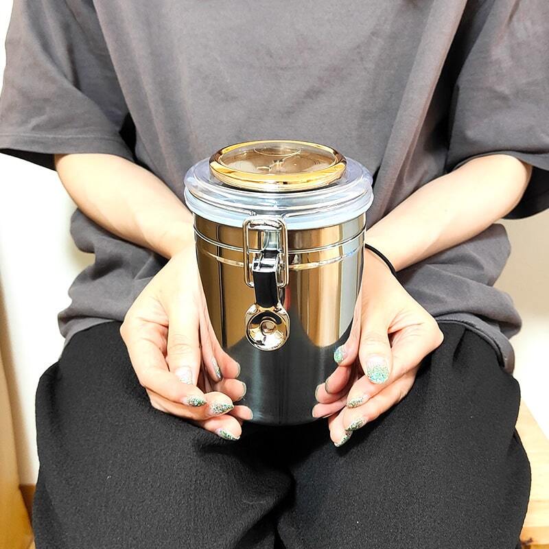 濕度計內(nèi)蔵 たばこジャー 大 パイプタバコ 葉 容器 ハイドロストーン付き 大きい テラコッタ制加濕器 手巻きたばこ保管