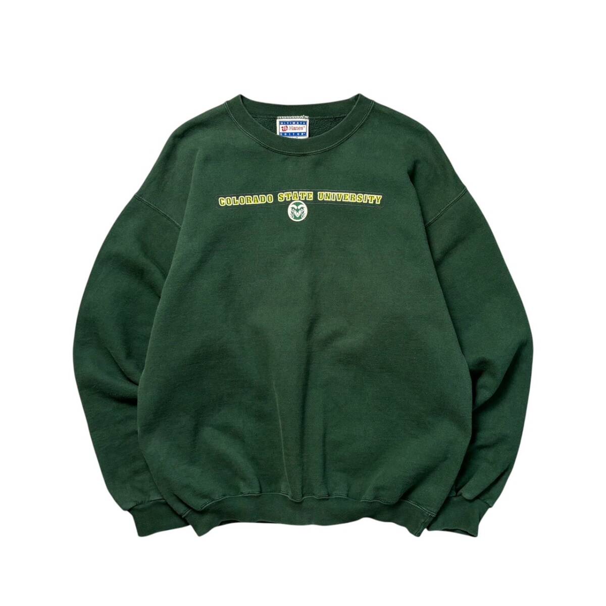 Hanes 90's 00's カレッジロゴ バスケ ビッグプリント Hanes 90's 00's カレッジロゴ バスケ ビッグプリント