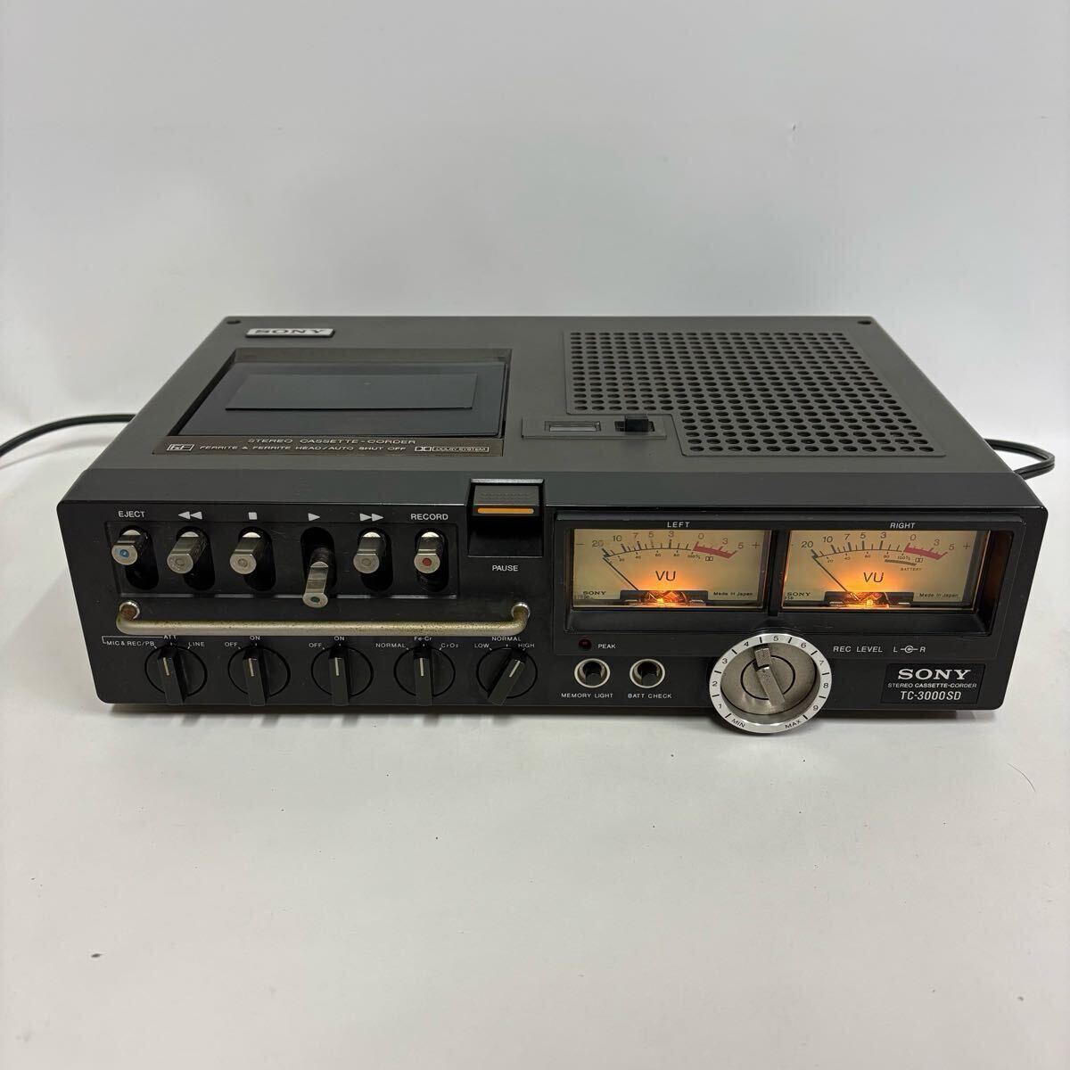 【ジャンク】SONY TC-3000SD デンスケ Yahoo!オークション - SONY ソニー TC-3000SD カセットデッキ