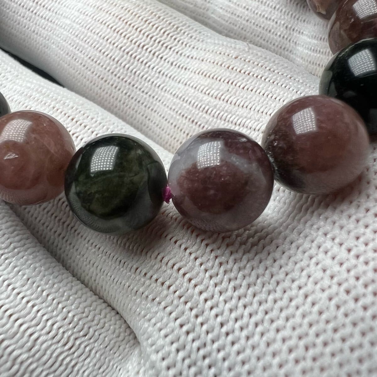 【72028】ピンクトルマリン 10mm ブレスレット 天然石_画像8