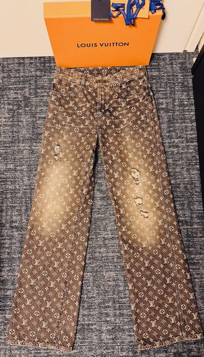22AW LOUIS VUITTON ルイヴィトン バギーデニム ジーンズ 29