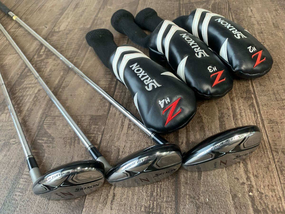 1円 SRIXON スリクソン Z HYBRID フェアウェイウッド セット 3本 1円 SRIXON スリクソン Z HYBRID フェアウェイウッド セット 3本