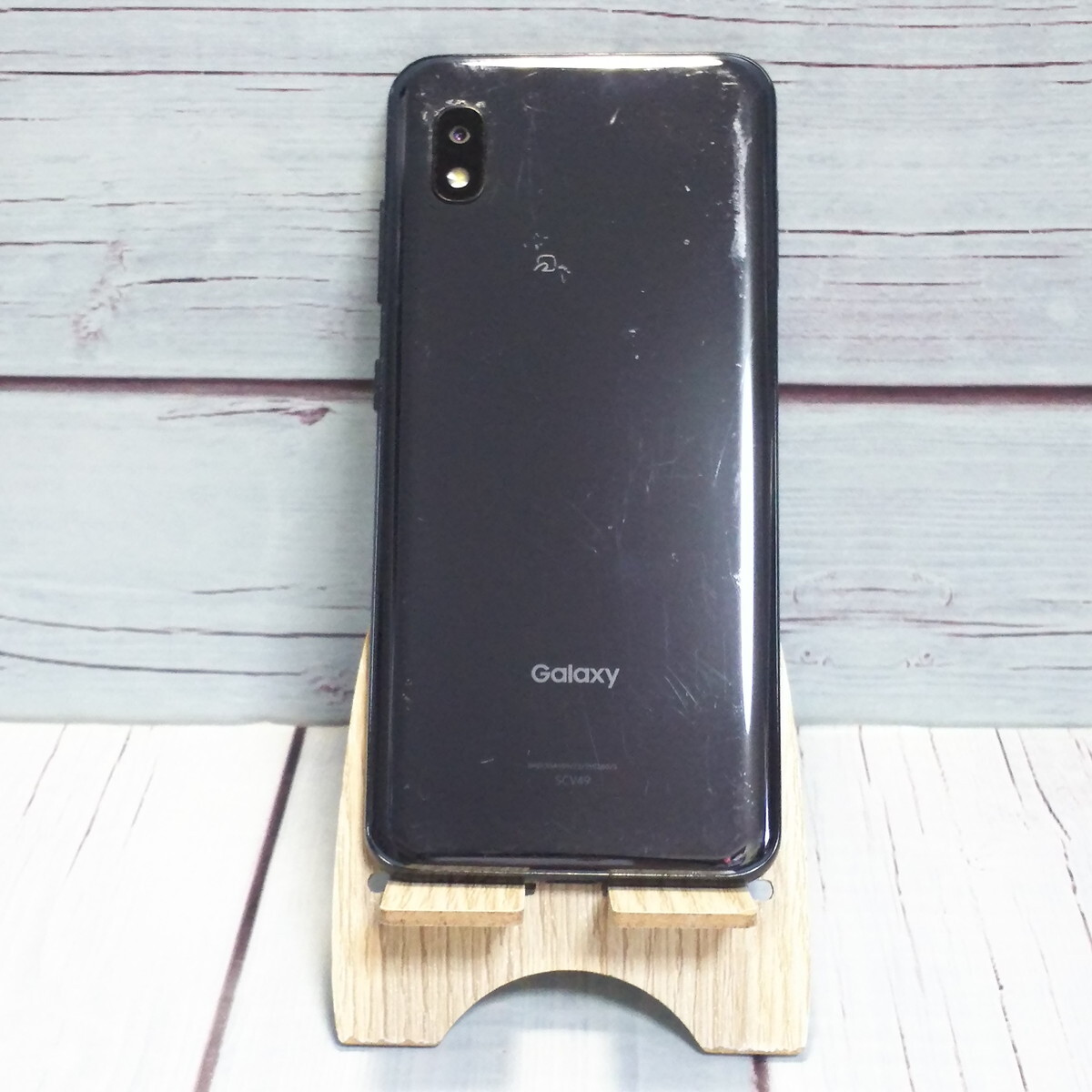 【良品】Galaxy A21 SCV49 ブラック au SIMロック解除済み❸ au SCV49 ブラック Galaxy A21 本体 白ロム SIMロック解除済み