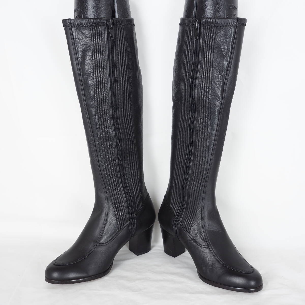 EB8749*MIHAMA*mi - ma* женский сапоги *22cm* чёрный 