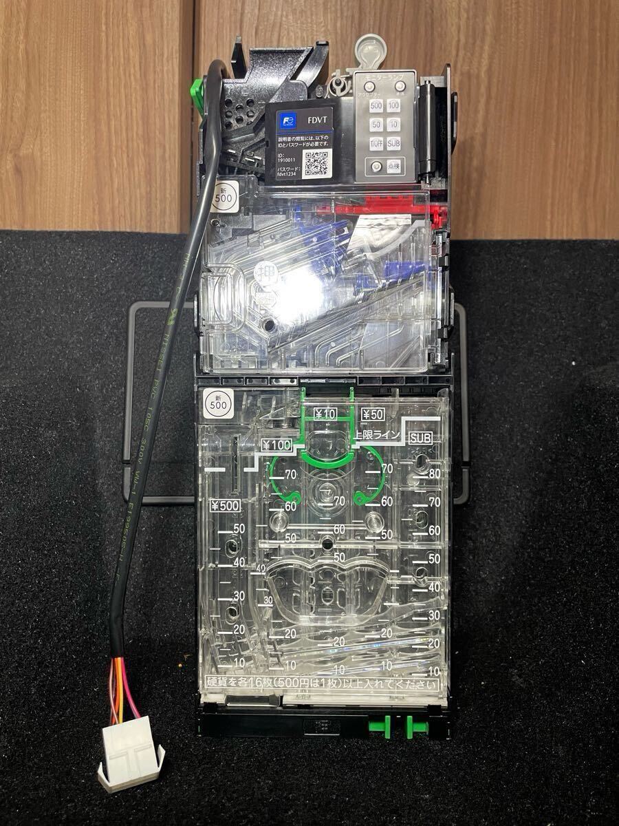 コインメック2台 令和発行新500円玉対応 富士電機製 FDVT451BW Yahoo!オークション - 美品 新500円対応 高価格設定対応可
