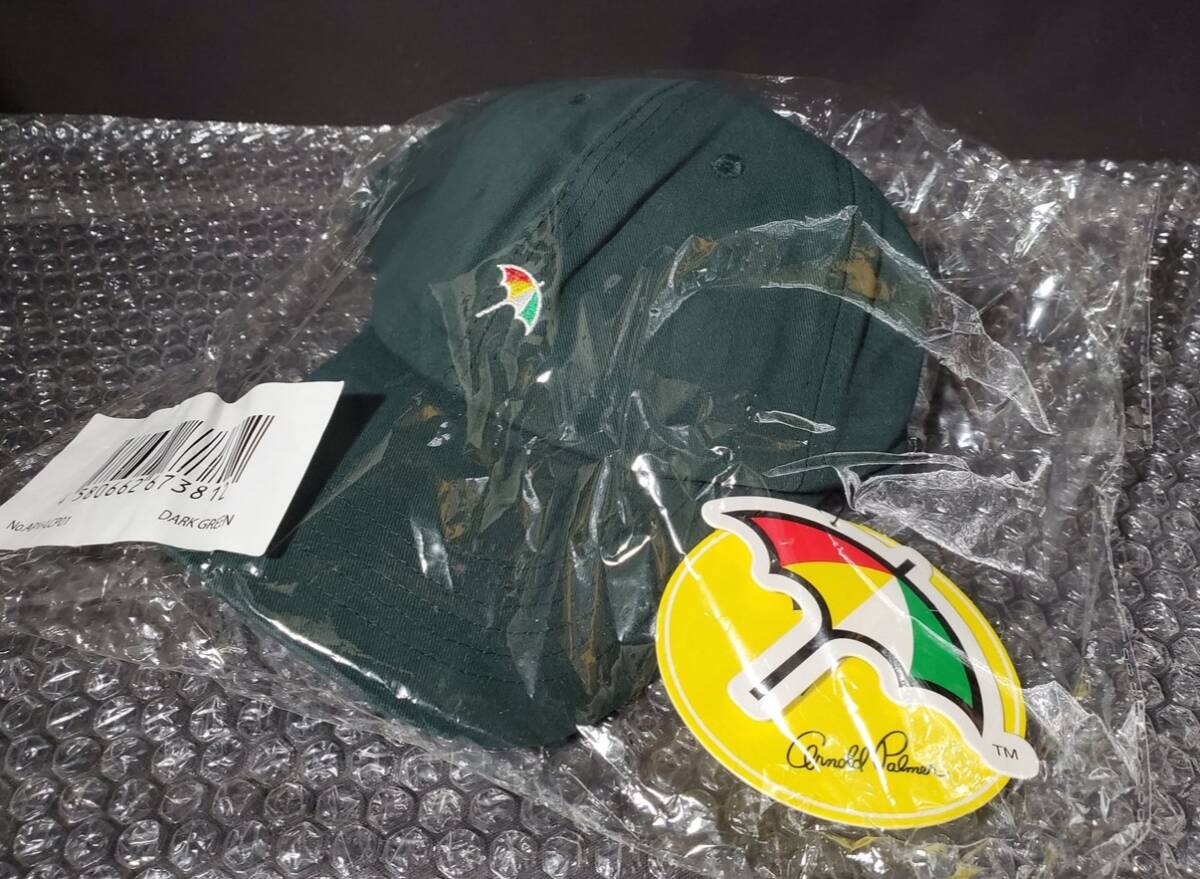 [新品] アーノルドパーマー ローキャップ 帽子 キャップ APM-LCP01 Arnold Palmer　ダークグリーン