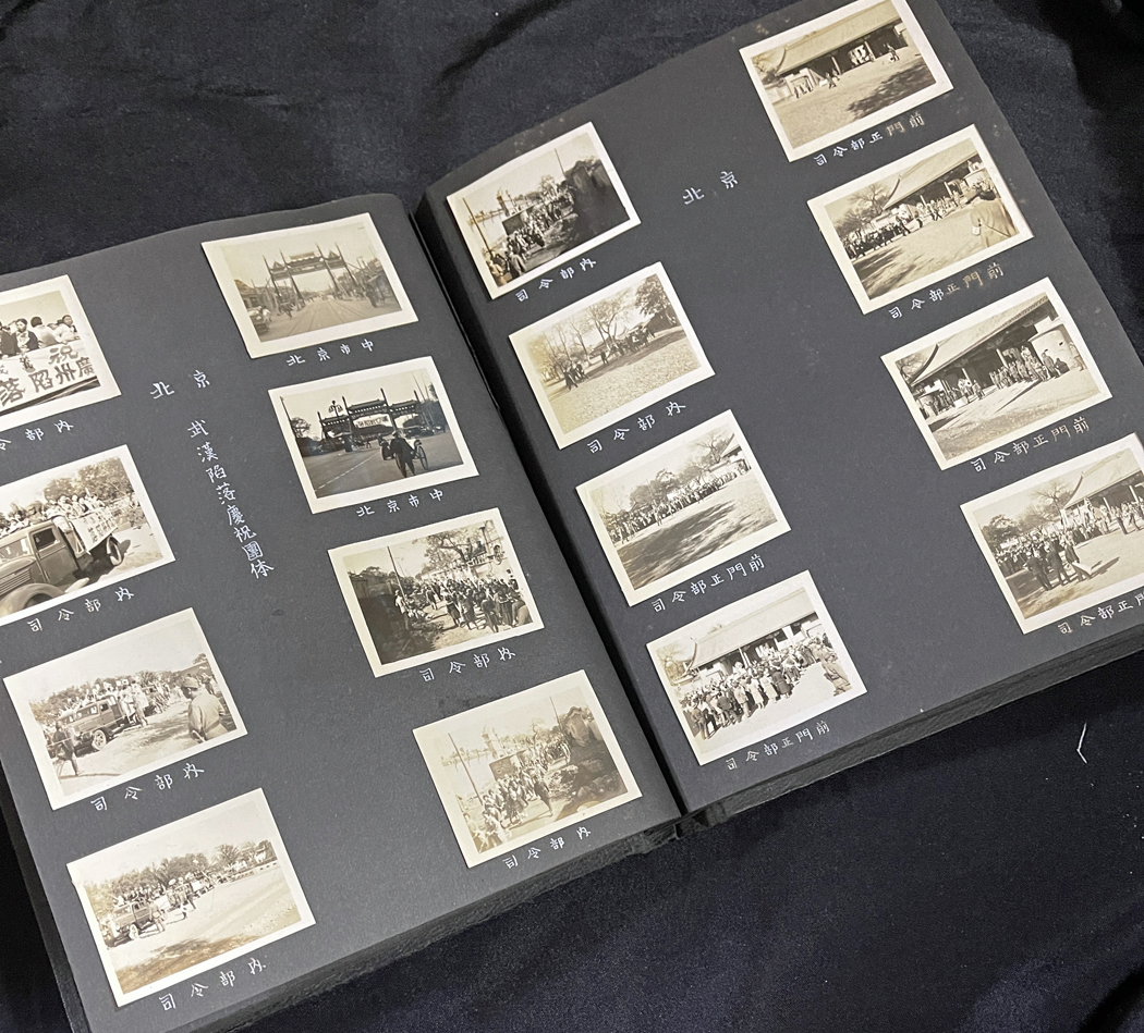 ◇戦前古写真アルバム◇日中戦争北京方面記録235枚 司令部風景 ◇戦前古写真アルバム◇日中戦争北京方面記録235枚 司令部風景