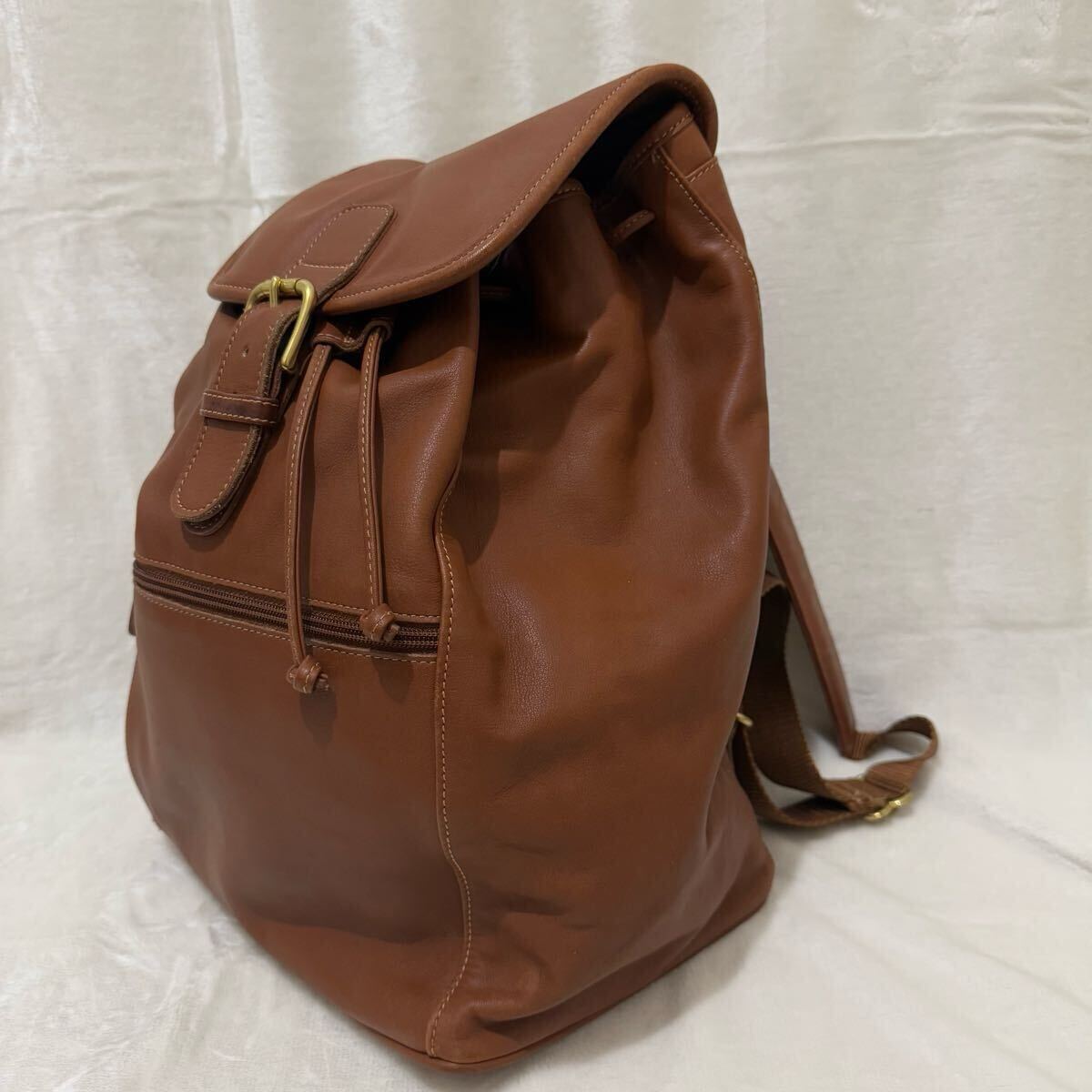 美品】OLD COACH オールドコーチ パックパック レザー - バッグ 美品】OLD COACH オールドコーチ パックパック レザー - バッグ