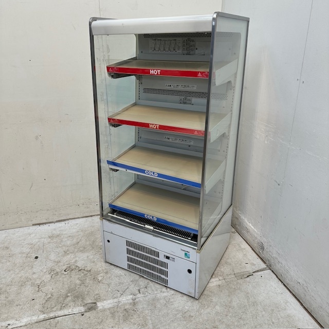 東芝 オープン多段冷蔵ショーケース(HOT&COLD) SH-211DG2-IT 中古 1週間保証 2010年製 単相100V 幅650x奥行570 厨房【無限堂東京足立店】